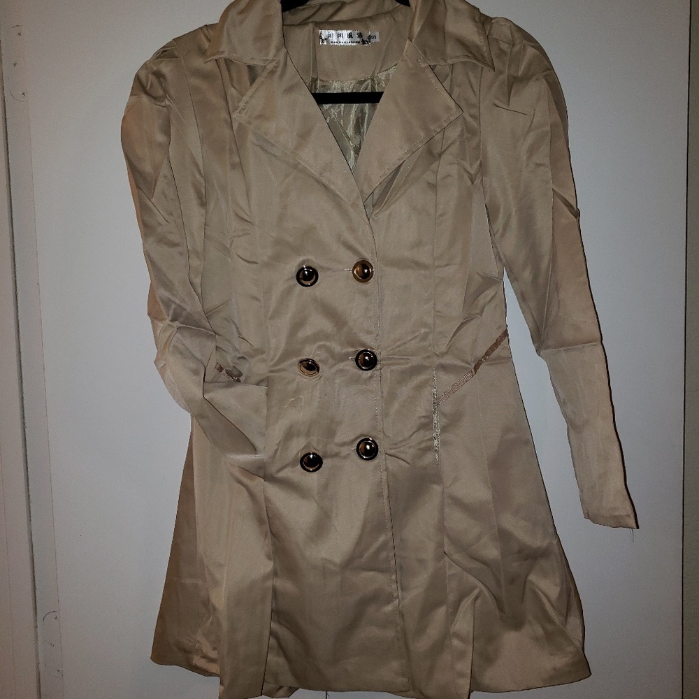 LAST ONE!💥💥 Fit and Flare Double Breasted Coat - Picture 5 of 9